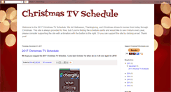 Desktop Screenshot of christmastvschedule.com